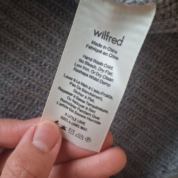 Wilfred sardou wool scalloped sweater - Picture 4 of 4